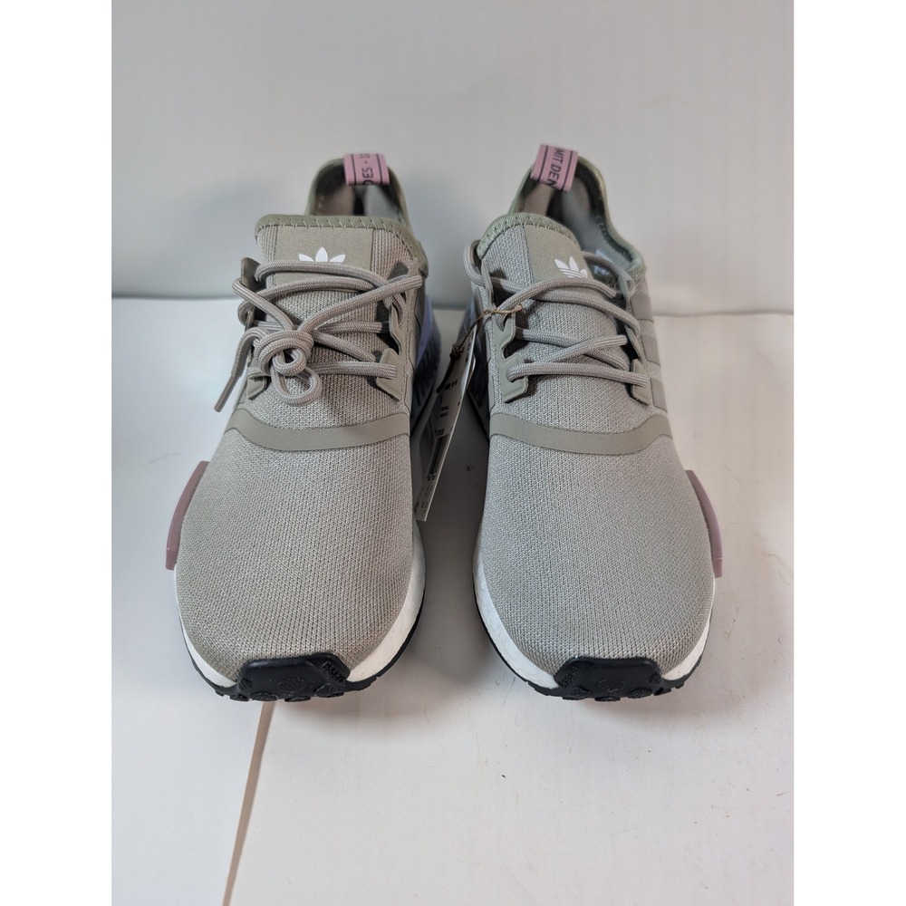 Adidas NMD R1 W GY8538 Light Gray Pink Womens Running Lifestyle Shoes 5.5 - Picture 2 of 10